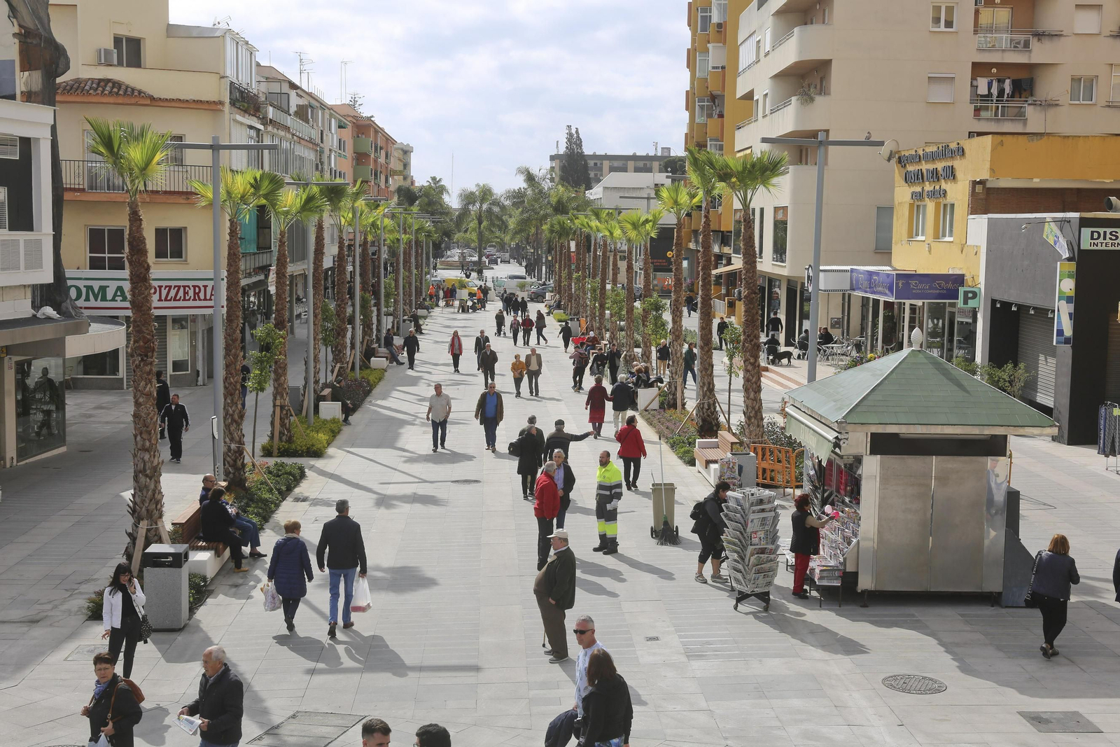 Las imágenes de la gran transformación urbanística de Torremolinos