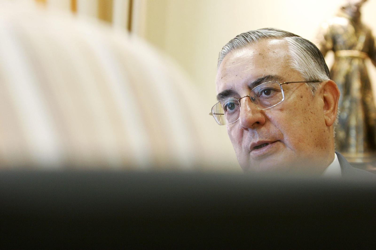 Francisco de Paula Molina, en su etapa al frente del Unicaja