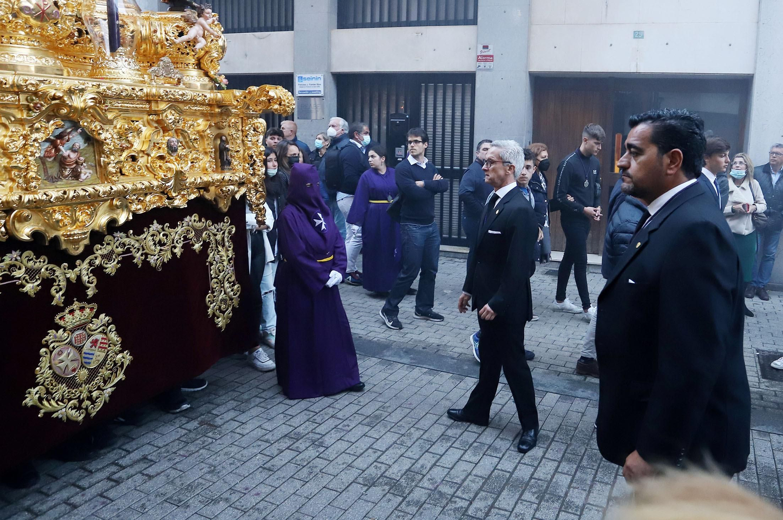 Imágenes del Nazareno en la madrugá de Huelva