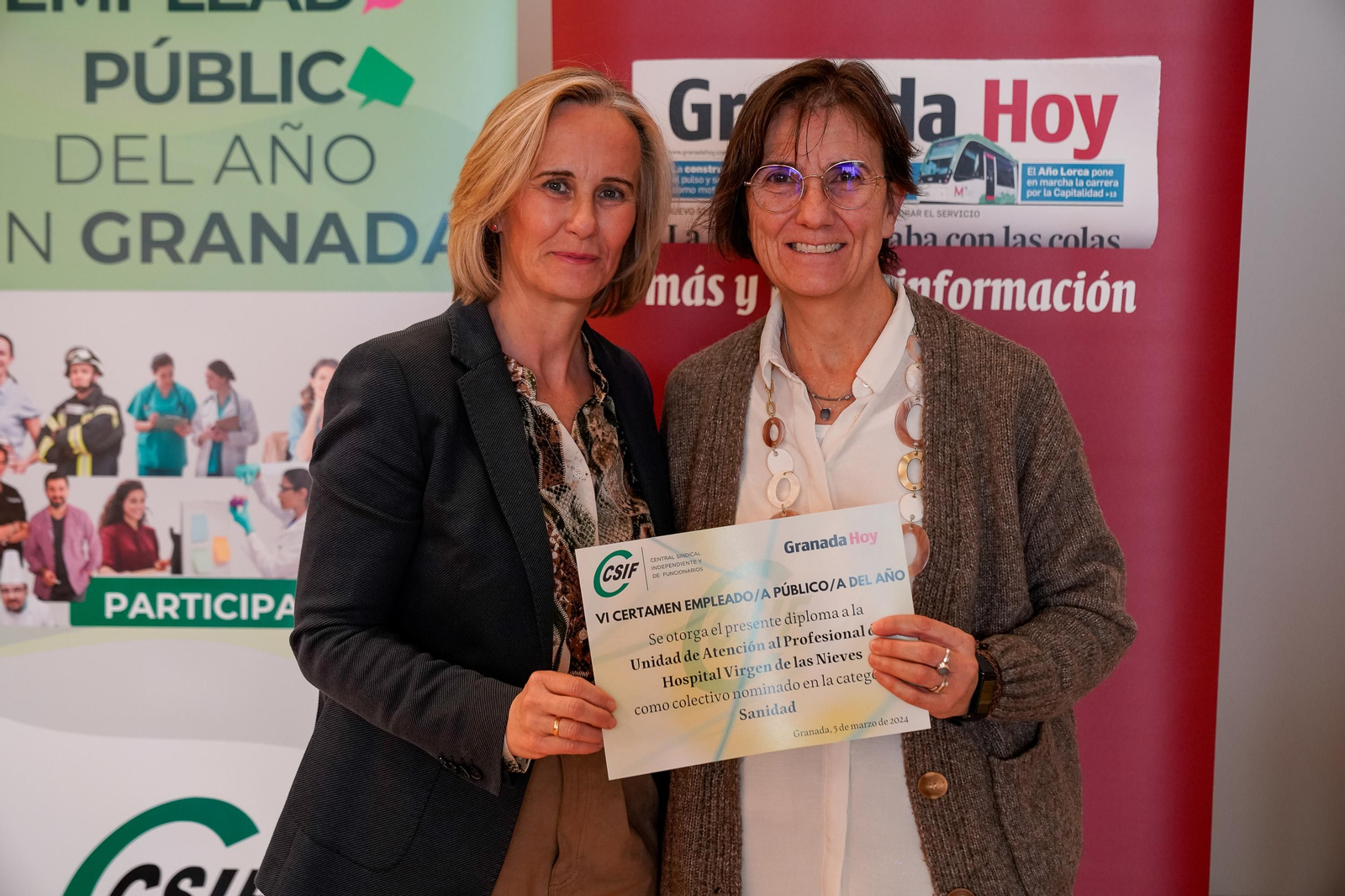 Las mejores imágenes de la presentación de los 20 nominados del VI Certamen Empleado Público del Año en Granada