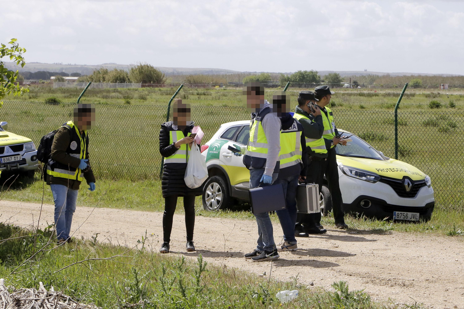 Simulacro de accidente aéreo en el aeropuerto de Jerez