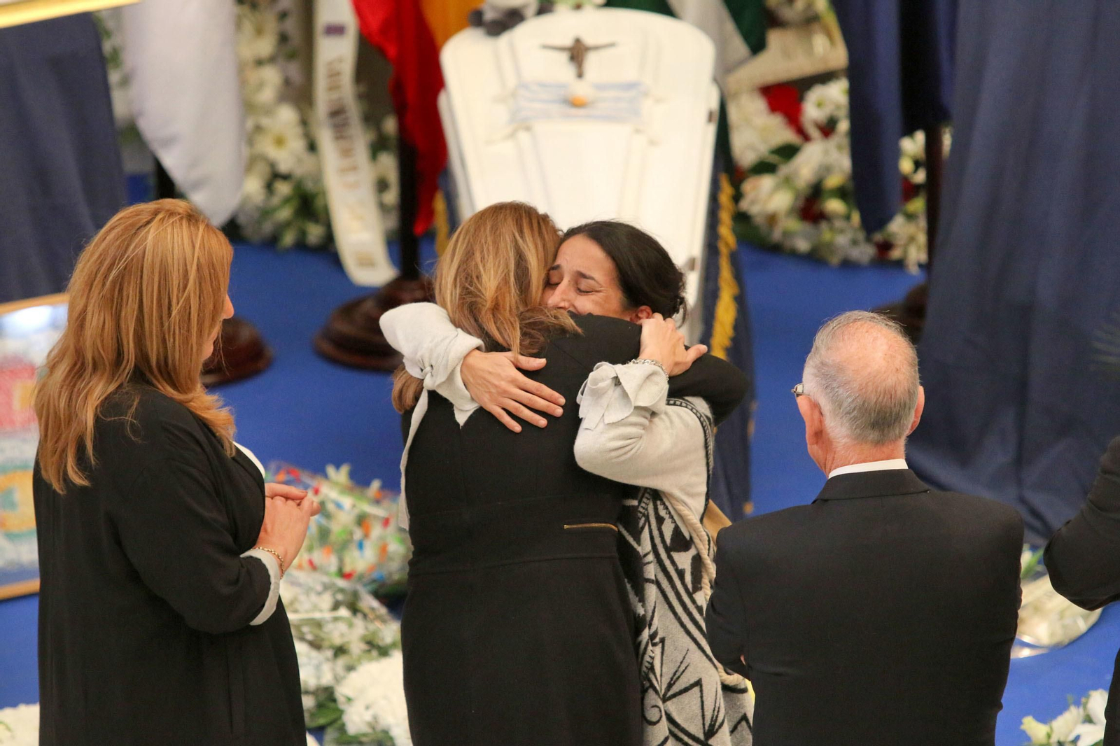 Las imágenes de la capilla ardiente por Gabriel