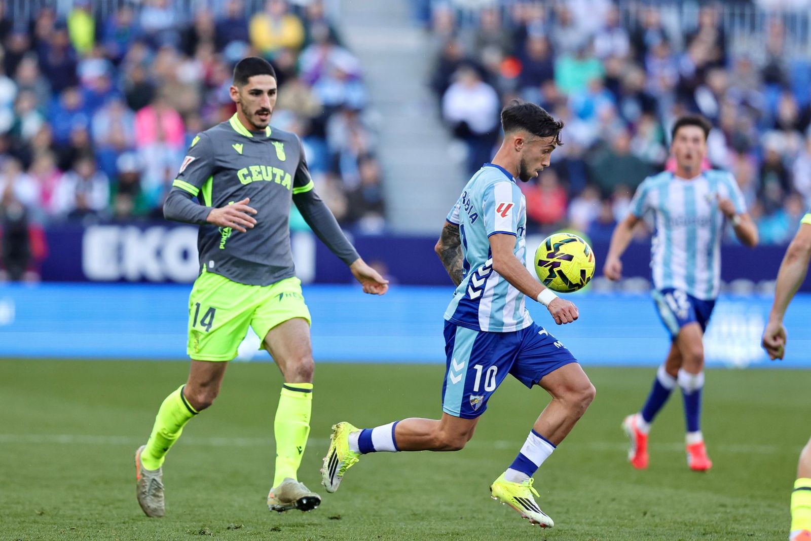 El Málaga CF-Ceuta, en fotos