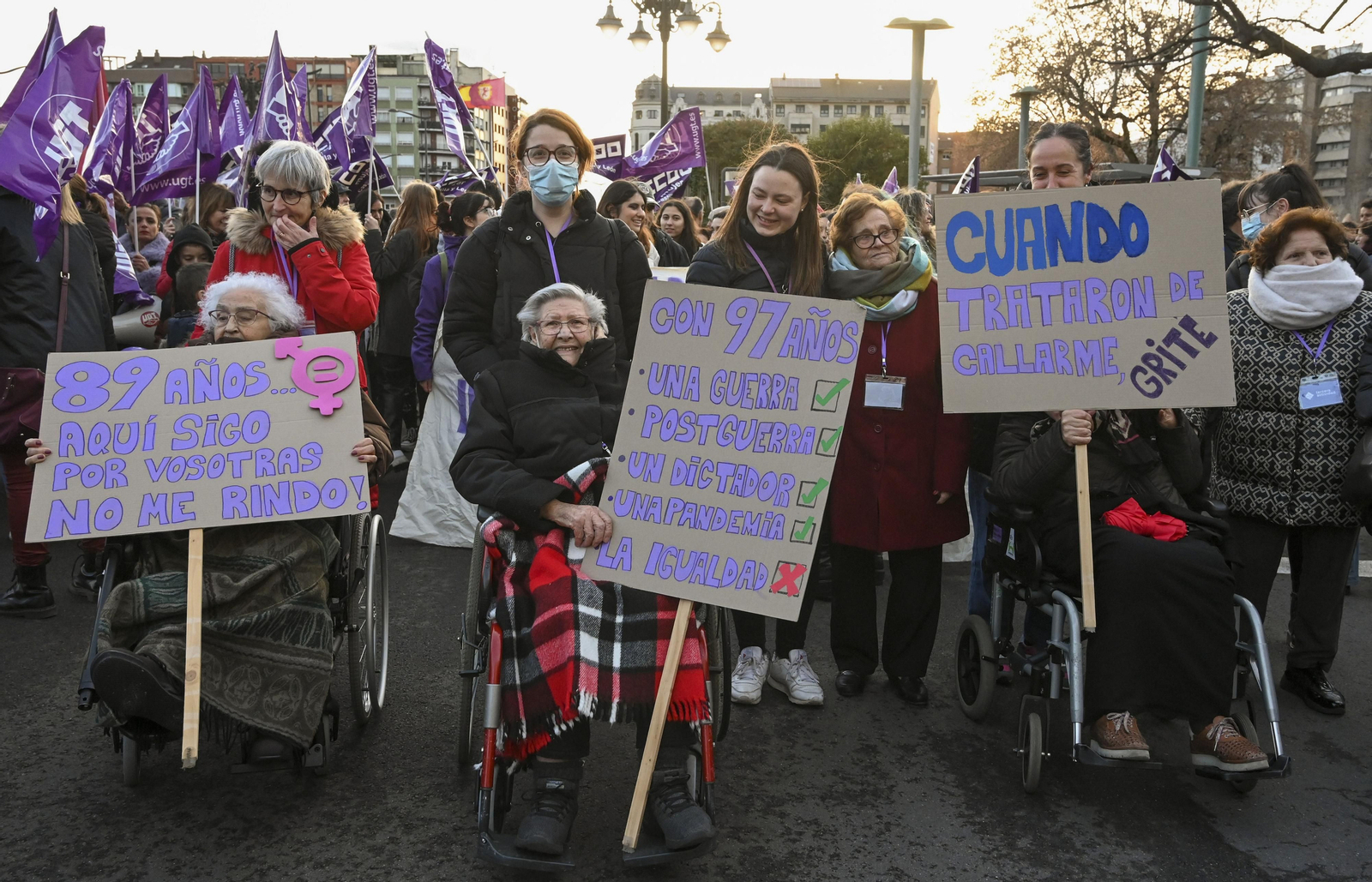 Día de la Mujer: Manifestaciones 8M España