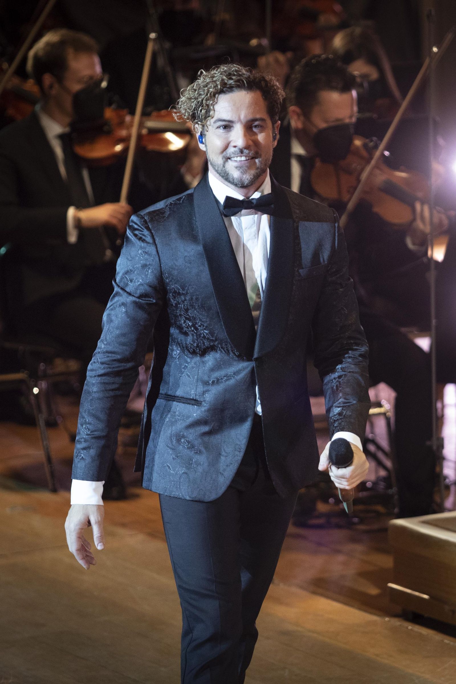 El concierto de  David Bisbal Filarmónico by Cosentino en Granada, en imágenes