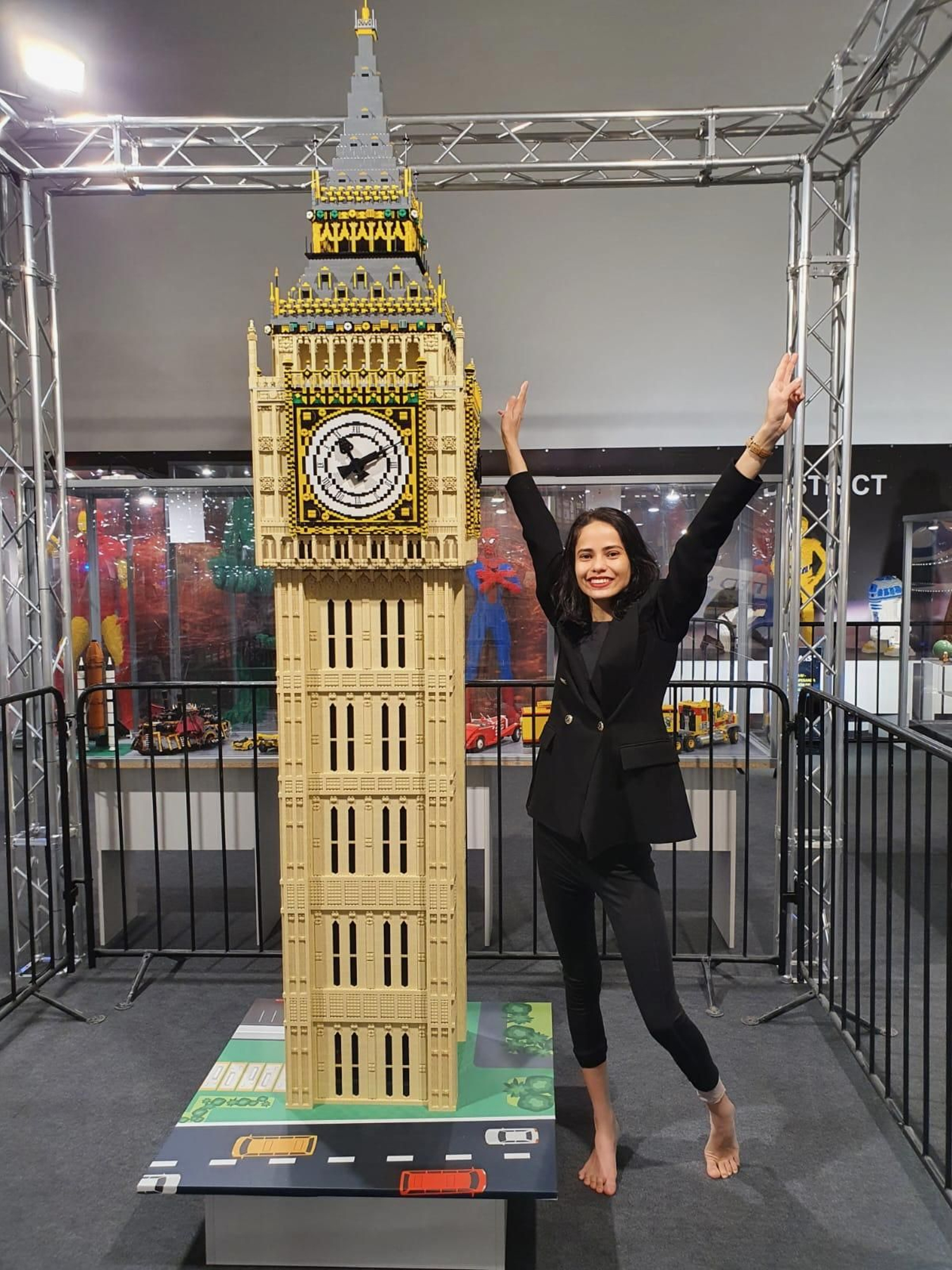 El Big Ben es impresionante por su cuidado con los detalles y tamaño (2,5 metros de altura).