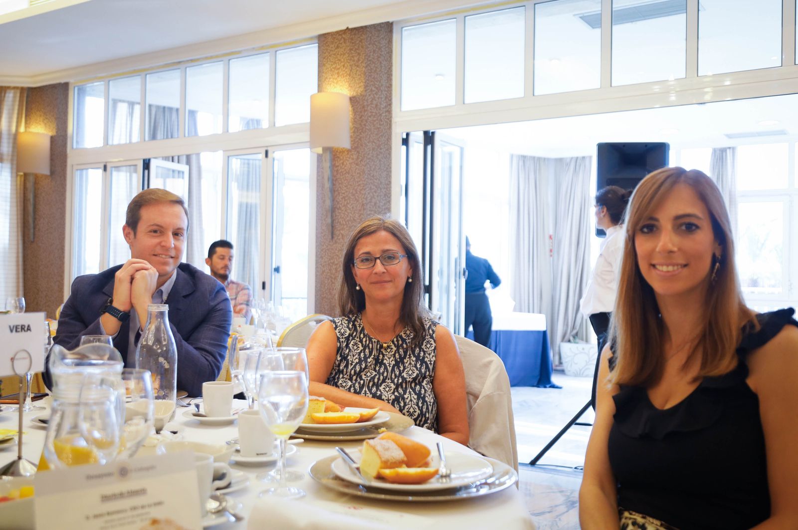 Imágenes del desayuno coloquio de Diario de Almería, con Jesús Barranco, CEO de La Unión