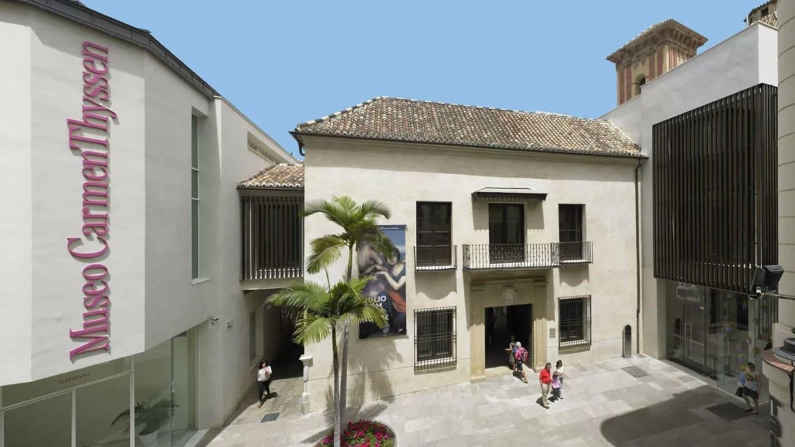 Museo Carmen Thyssen en Málaga. Museo Carmen Thyssen en Málaga.