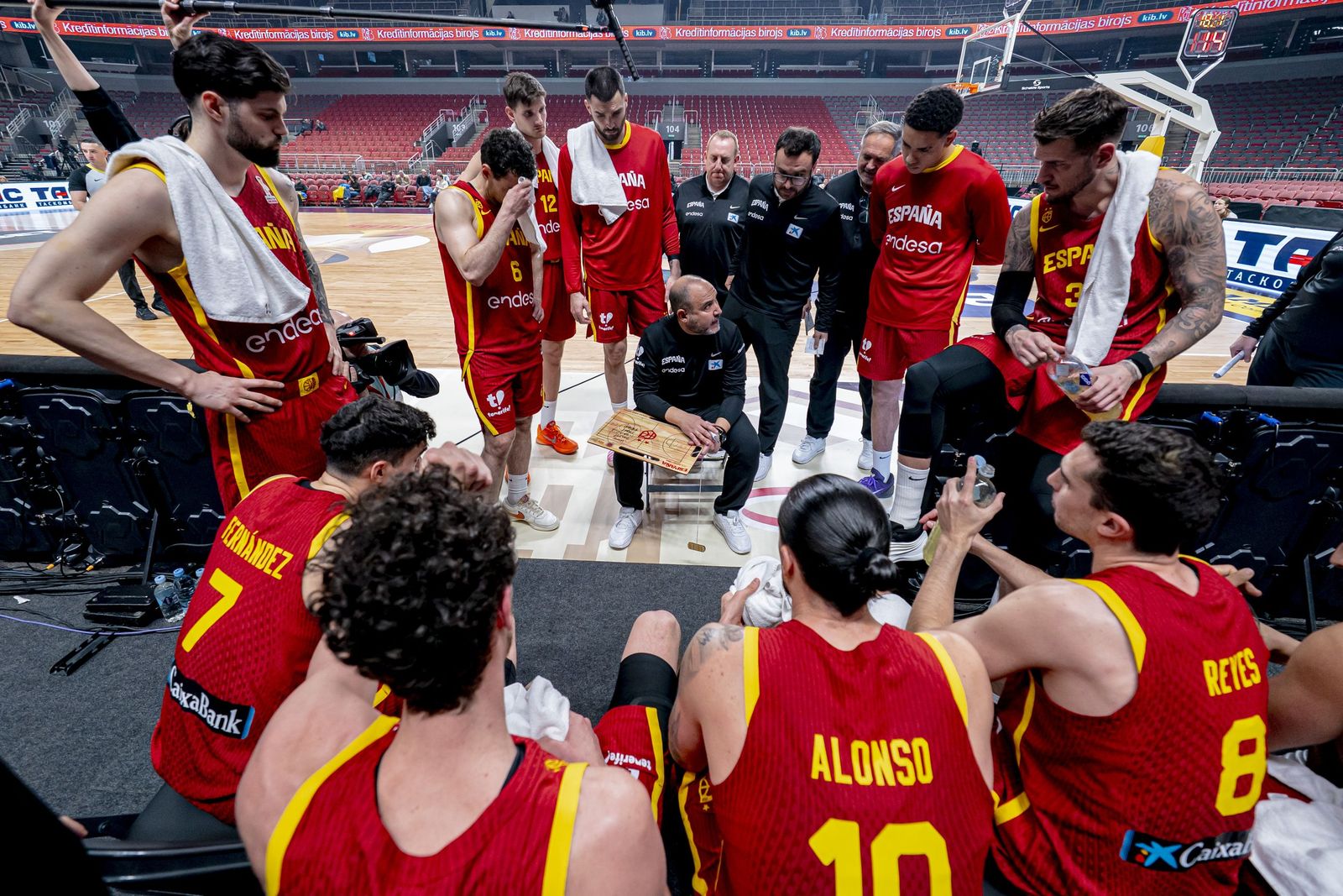 Las mejores fotos del Ucrania-España de baloncesto