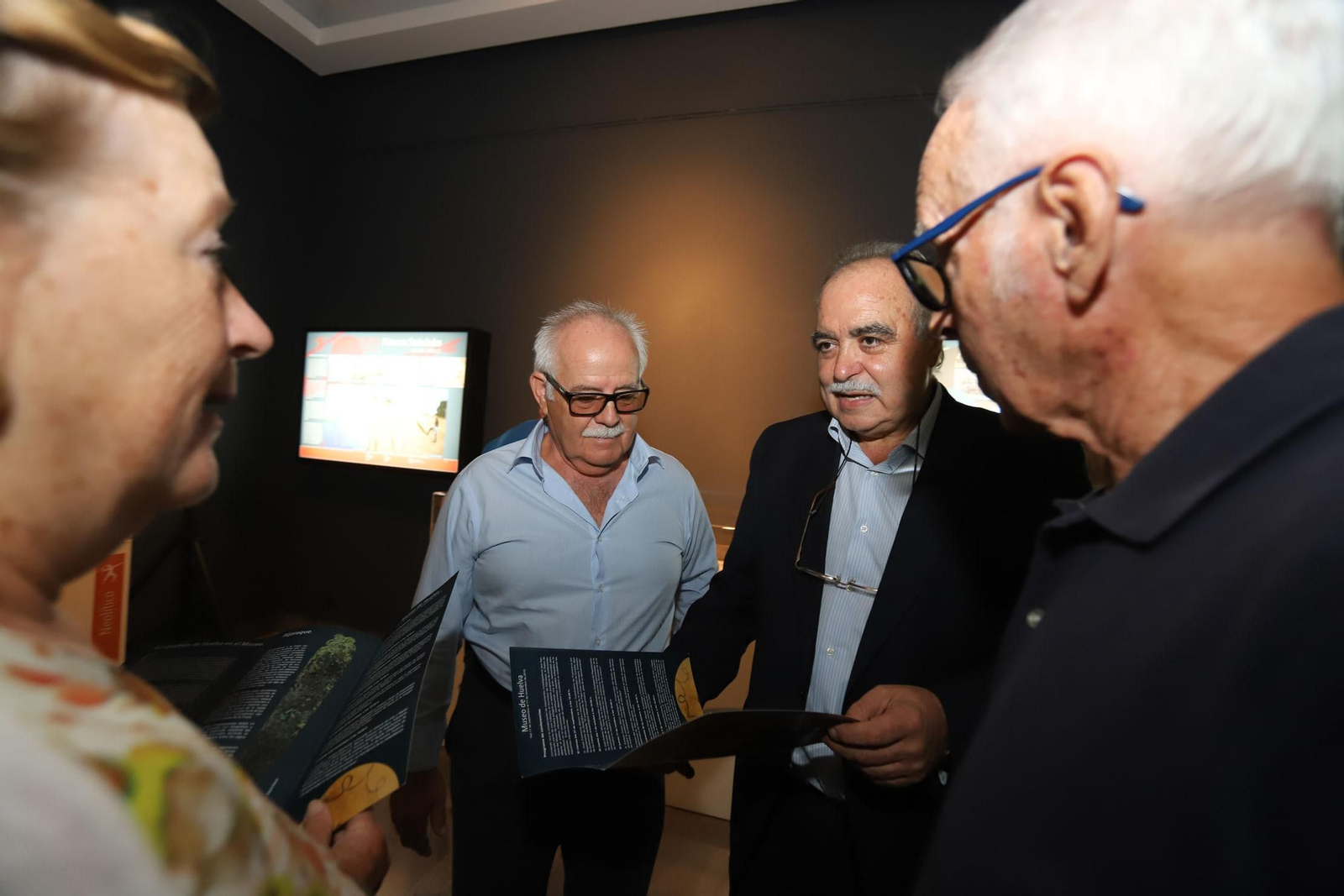 Imágenes de la inauguración de la exposición 'Los pueblos de Huelva en el Museo: Aljaraque'