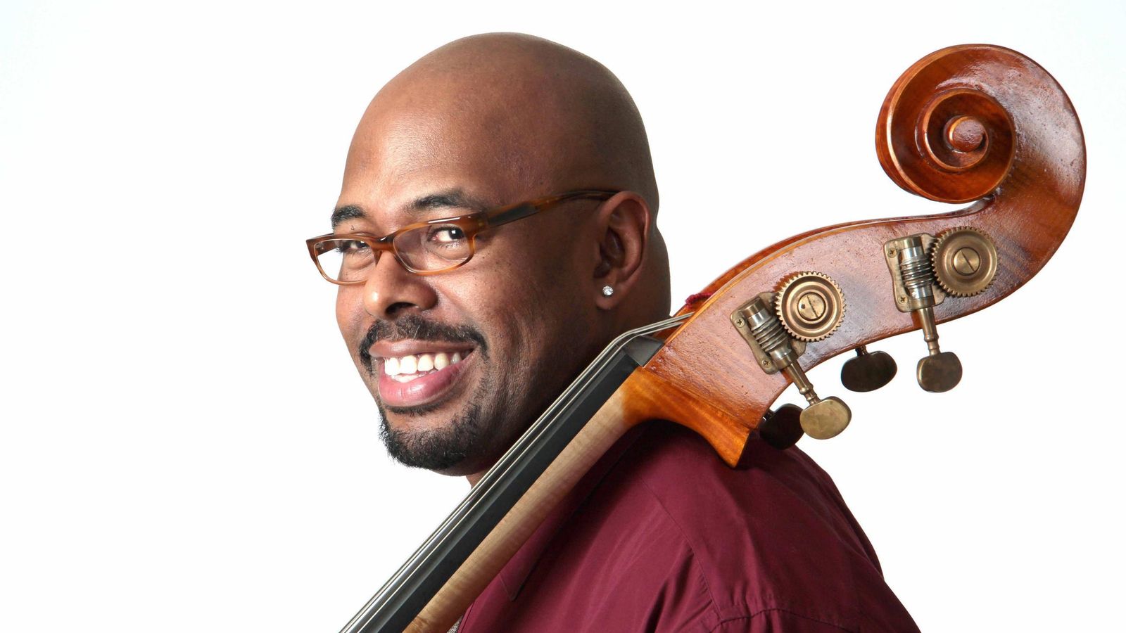 El contrabajista estadounidense Christian McBride. El contrabajista estadounidense Christian McBride.