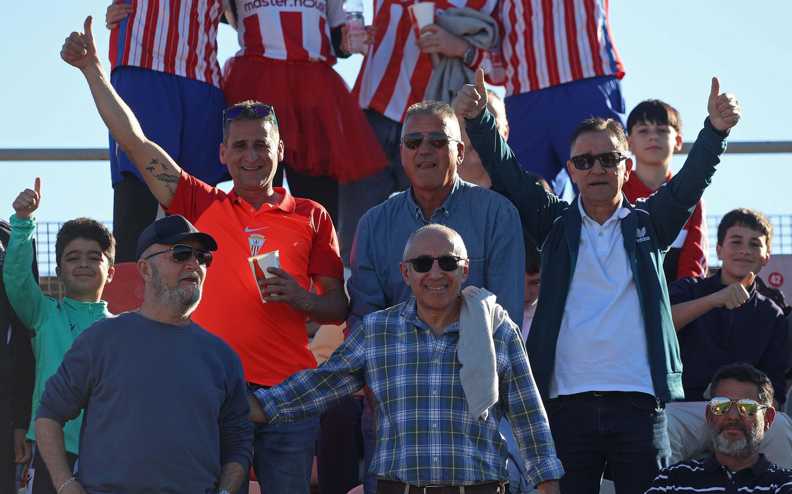 Búscate en el Nuevo Mirador durante el Algeciras - Real Madrid Castilla de Primera Federación