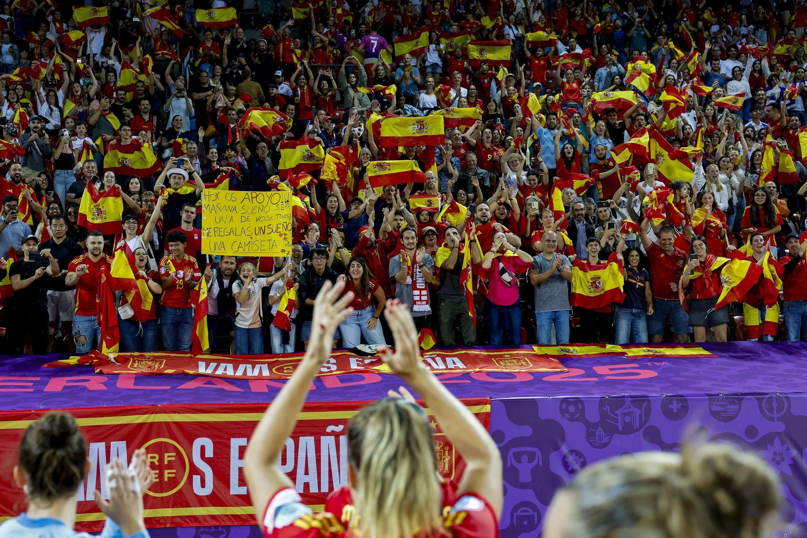 Las mejores imágenes del pase a la final de España ante Alemania en la Eurocopa femenina