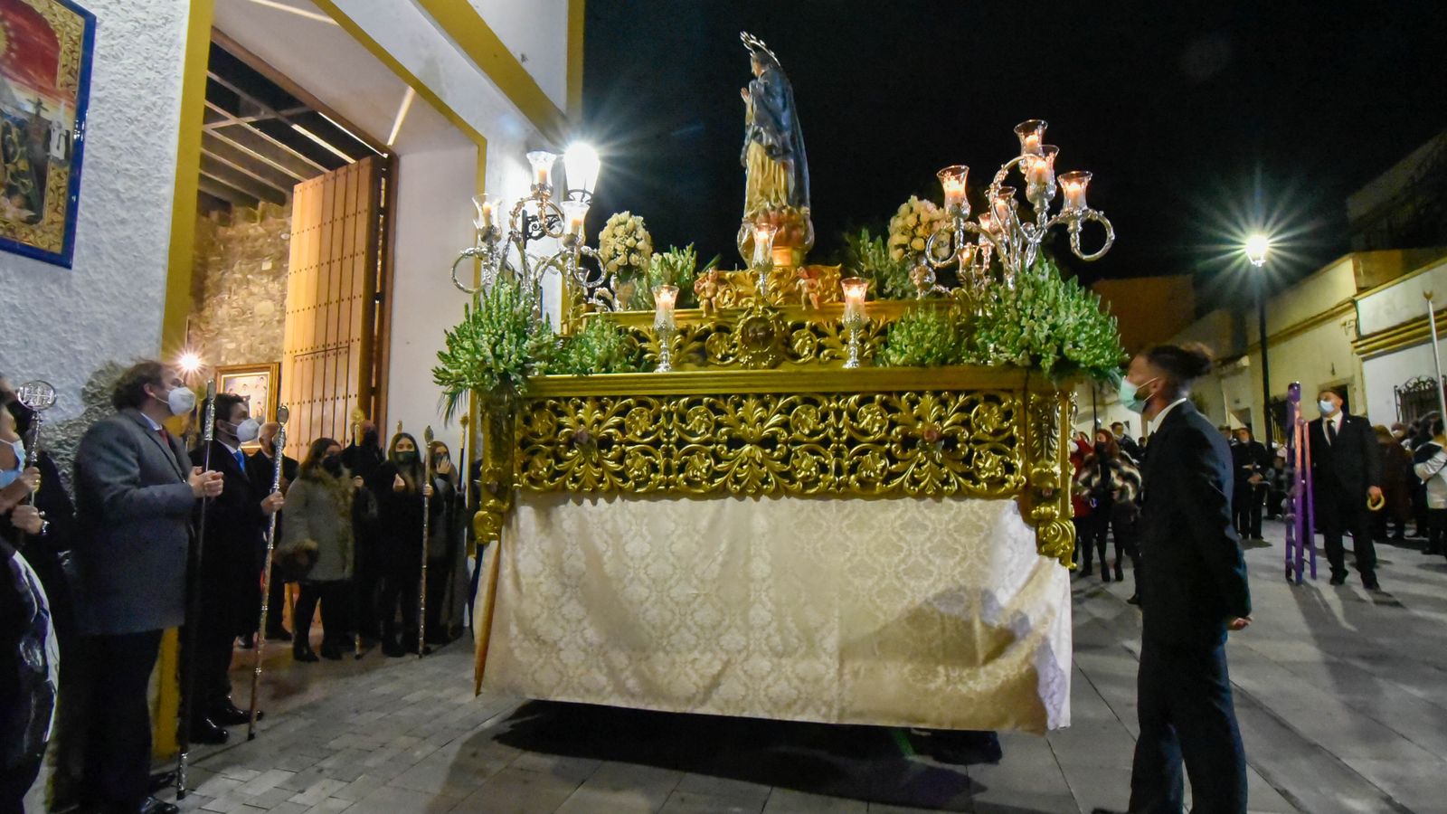 Procesión de La Inmaculada Concepción en Algeciras