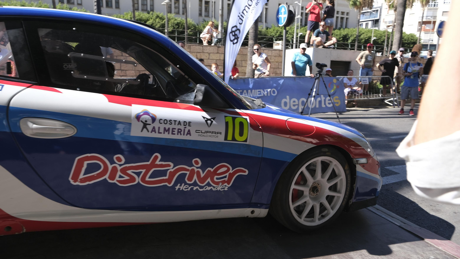 Imágenes de la salida del Rallye Costa de Almería