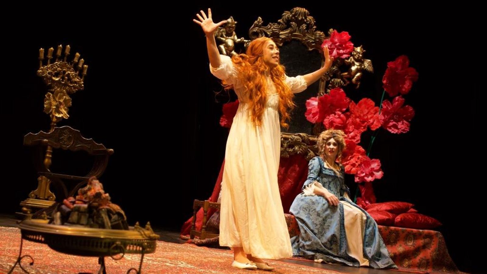 Representación de la obra.