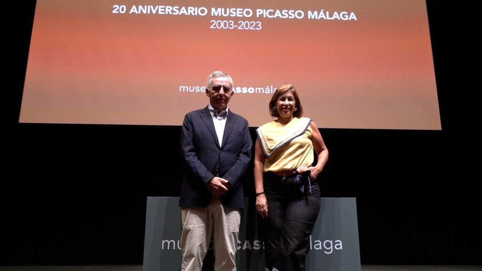 Gemma del Corral y José Lebrero Stals. Gemma del Corral y José Lebrero Stals.