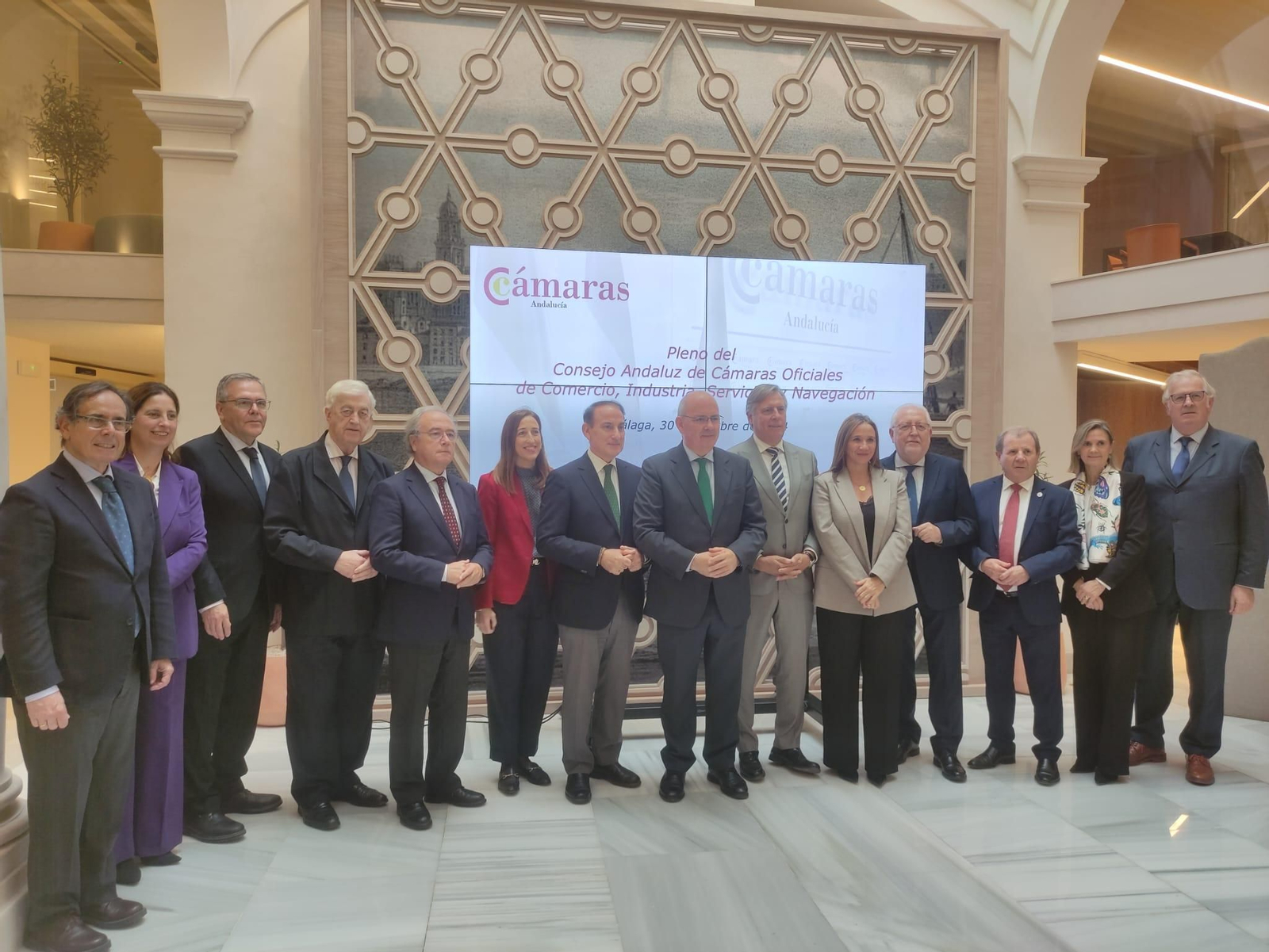 Pleno de Cámaras de Andalucía.