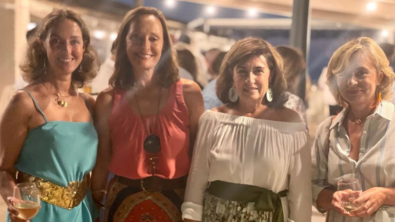 Sonsoles Álvarez de Toledo, Elena López de Henares, Pilar García de la Peña y Mónica Aguirre Pemán.