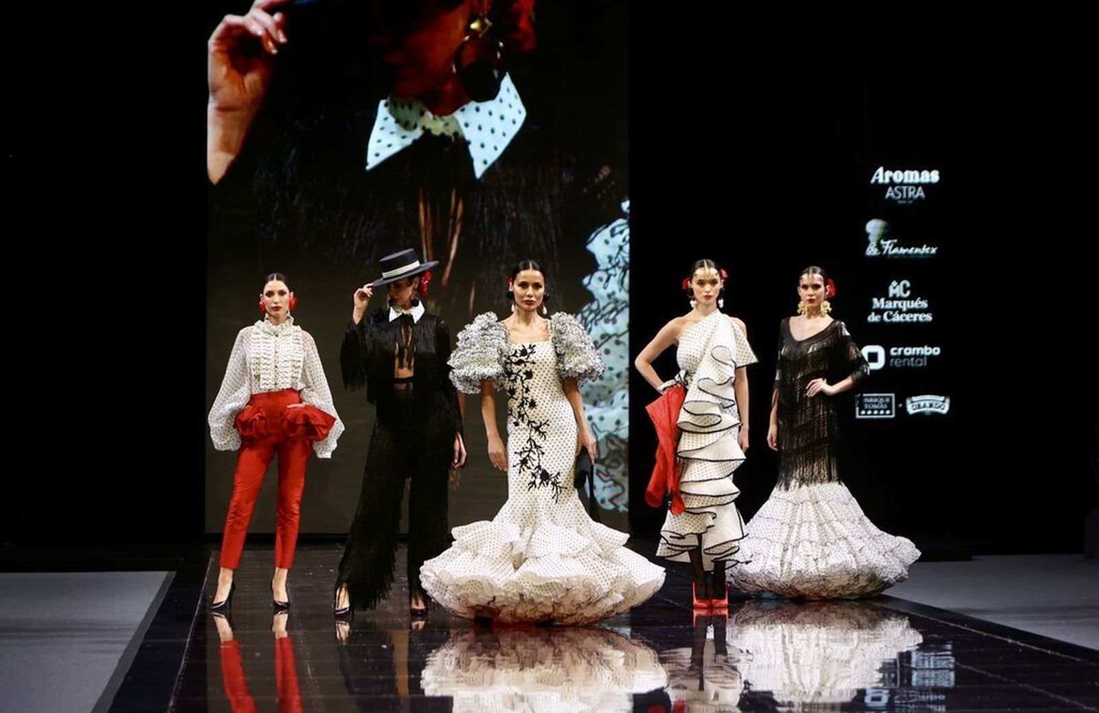 La propuesta de moda flamenca más granadina de Antonio Gutiérrez para esta temporada