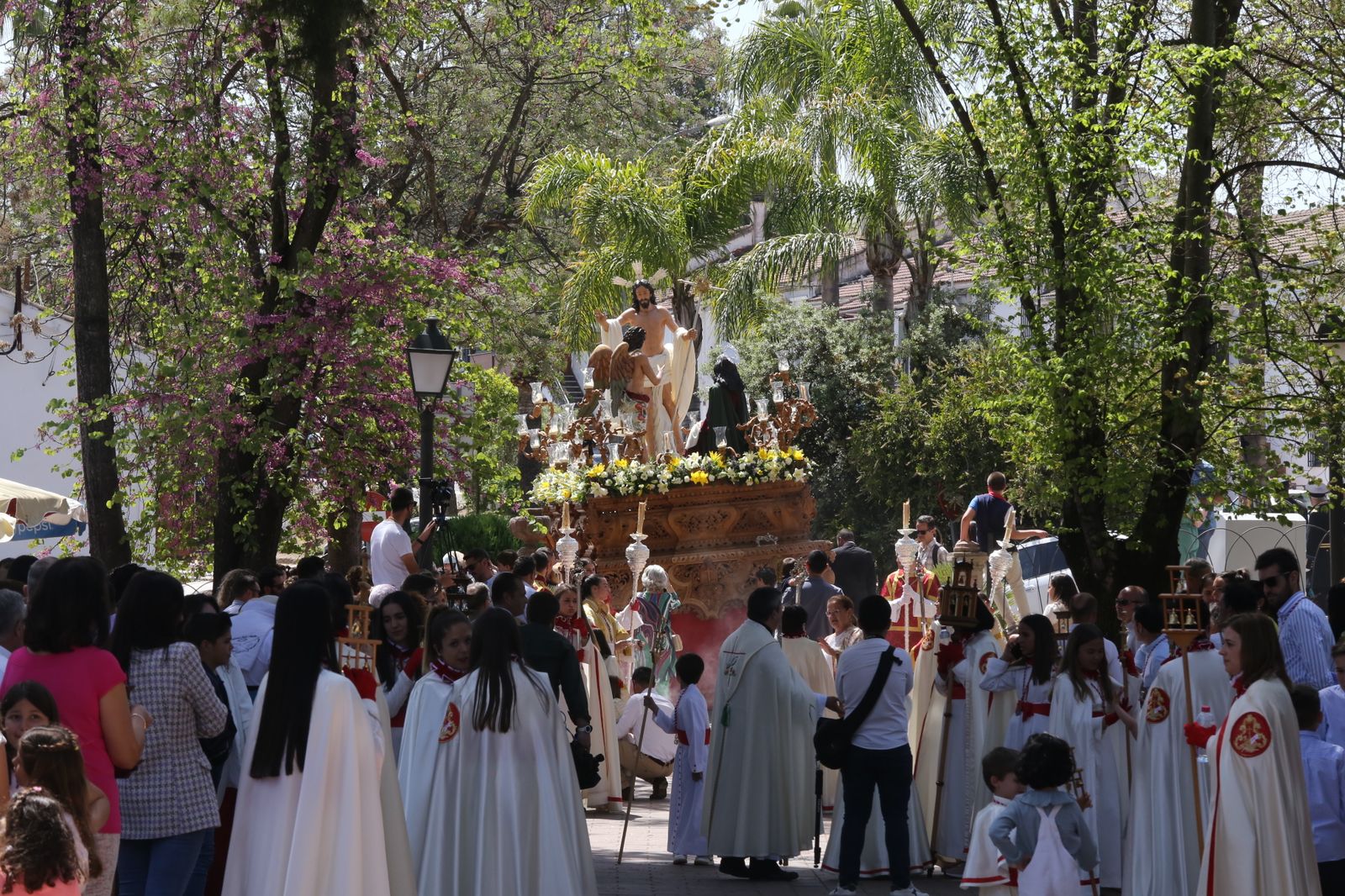 La procesión del Resucitado de Montoro, en imágenes