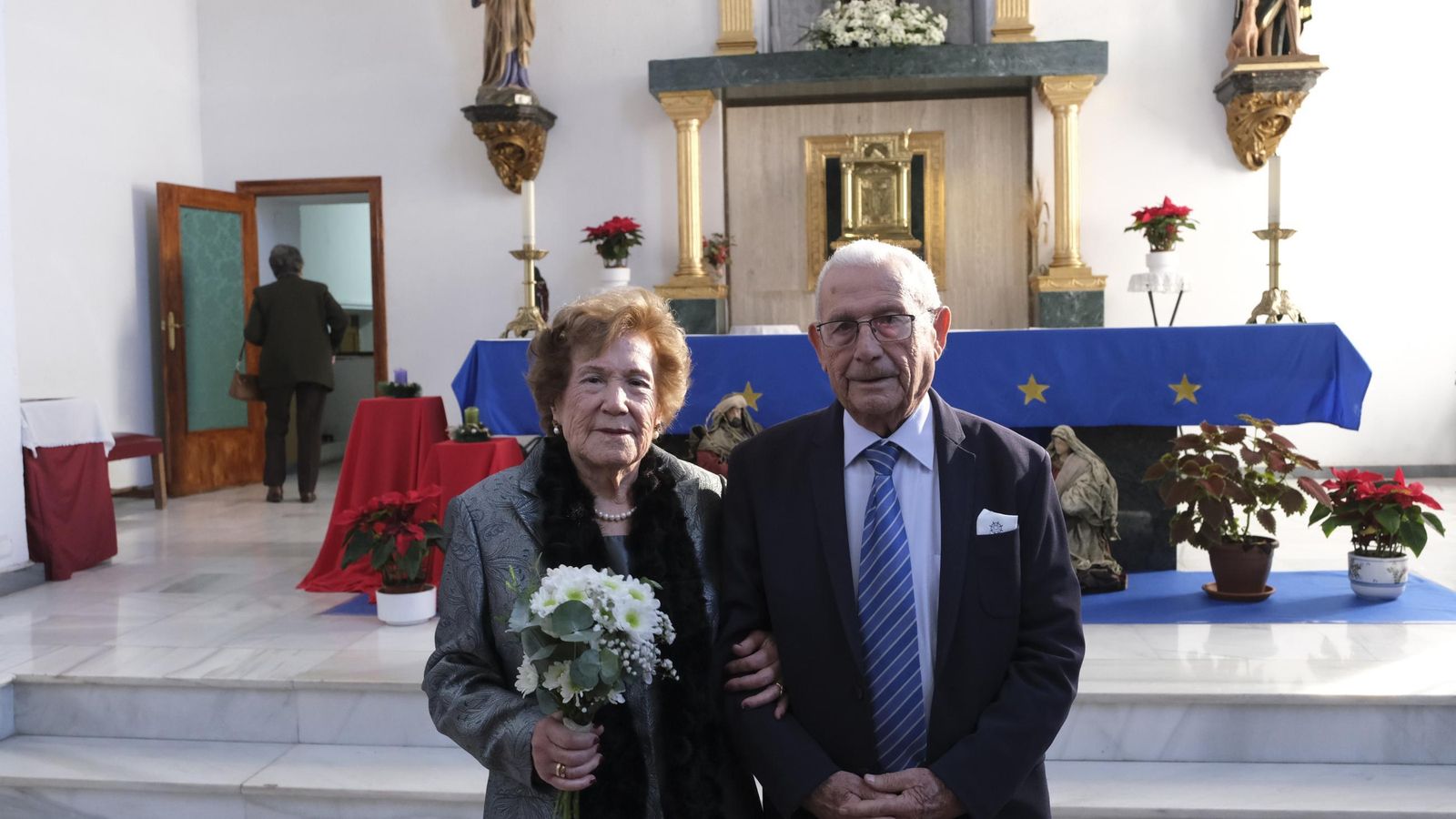 Carmen Borja y Roque Pérez, dos personas nacidas en Serón que llegaron a Pescadería en el año 1958.