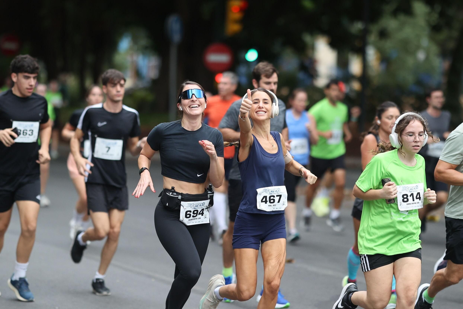 Las fotos de la VIII Carrera de la Prensa y la IV Marcha Solidaria de Málaga