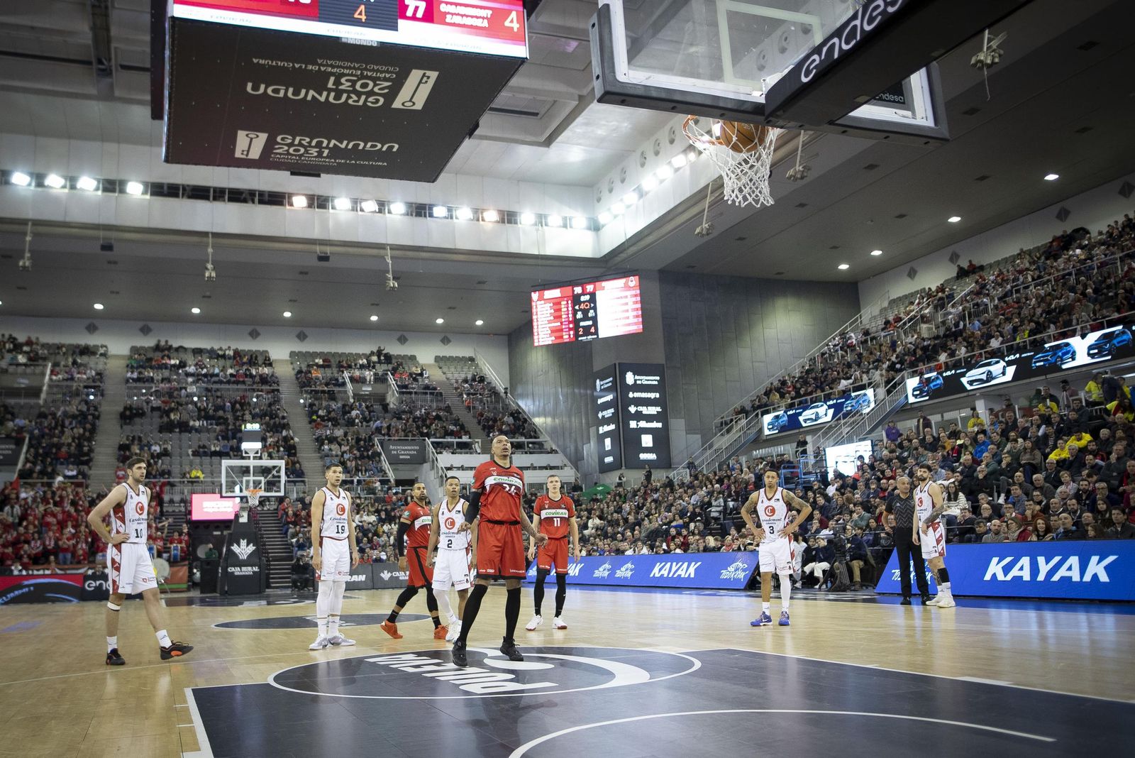 Las mejores imágenes del Covirán Granada-Casademunt Zaragoza