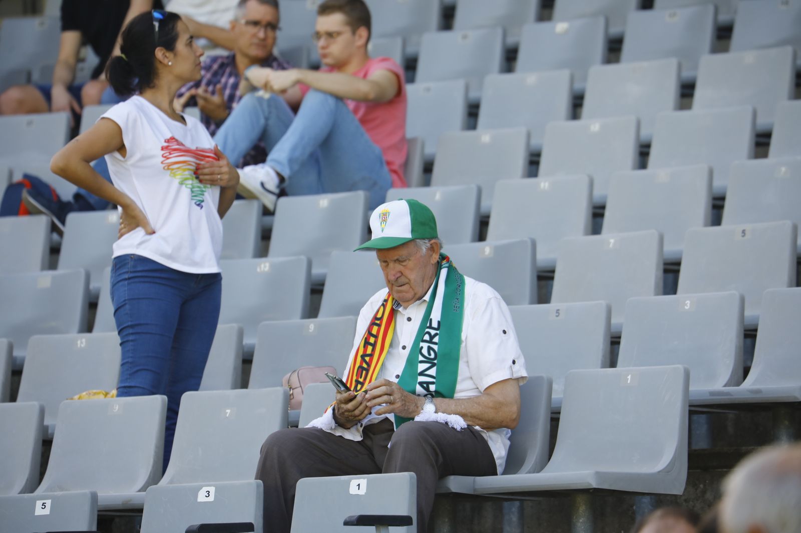Las imágenes de la afición del Córdoba CF en el partido ante el Talavera