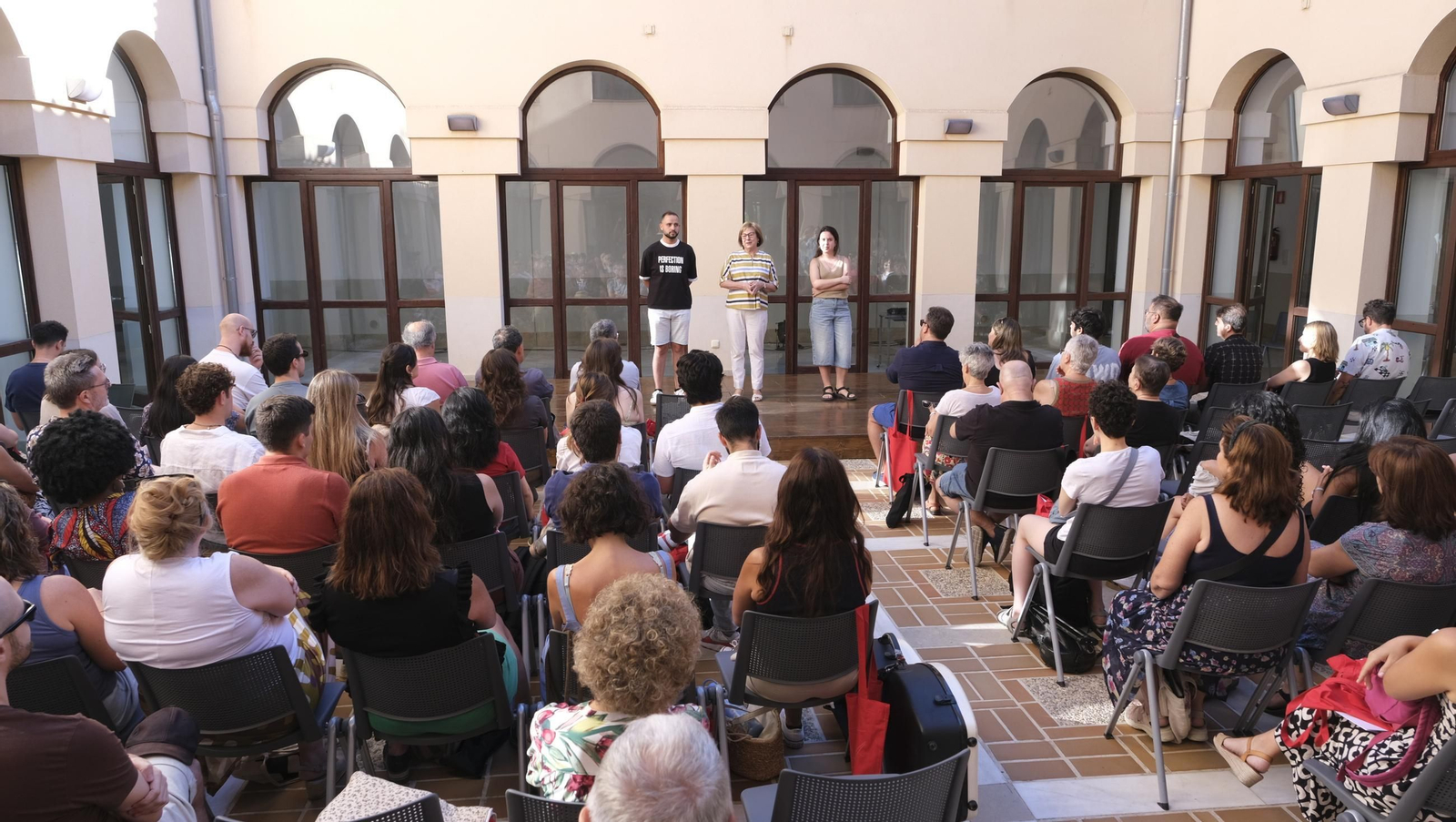 Recepción a los estudiantes del Festival de Vélez Blanco, en imágenes