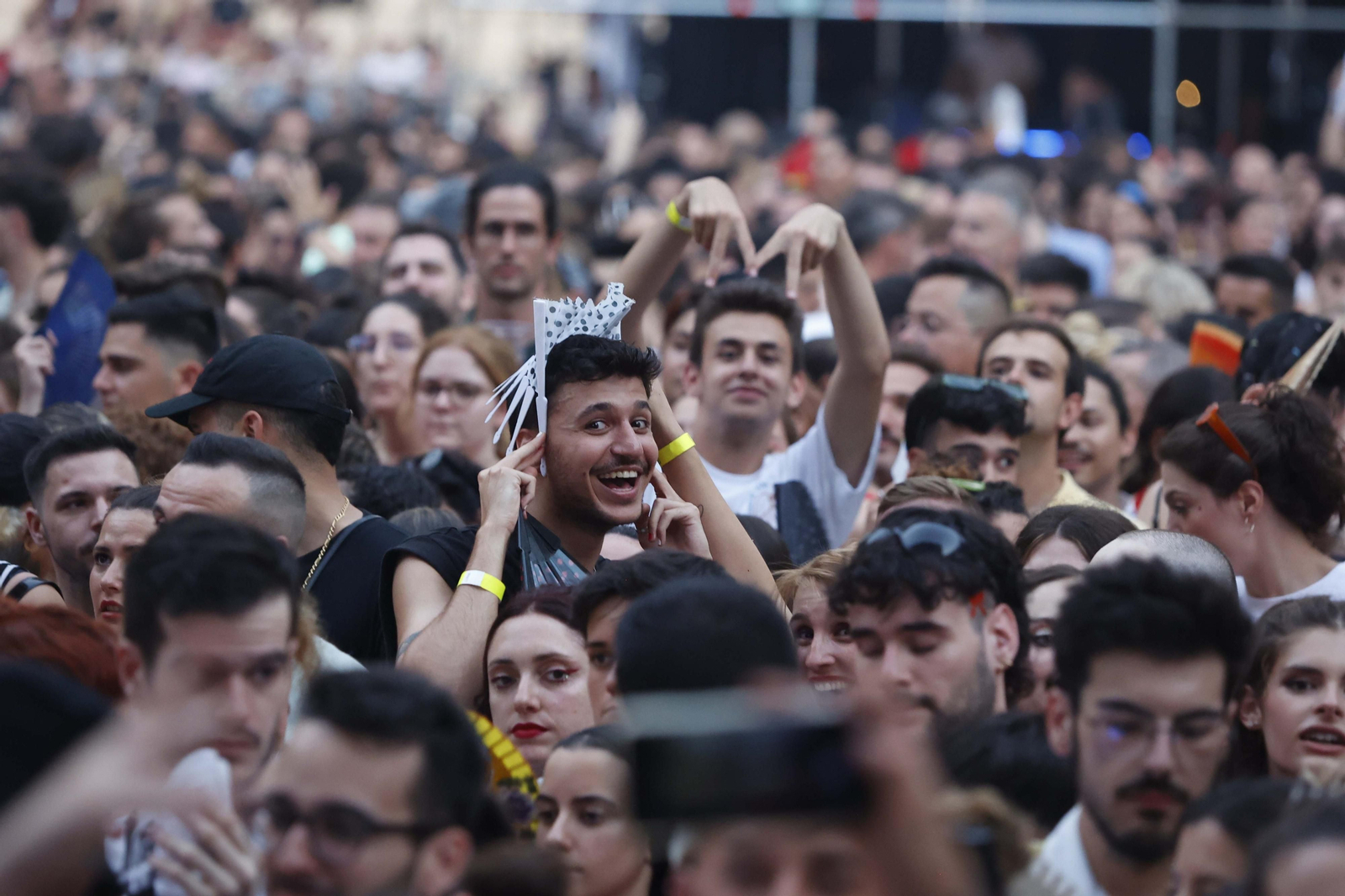 Las Imágenes del concierto de Rosalía