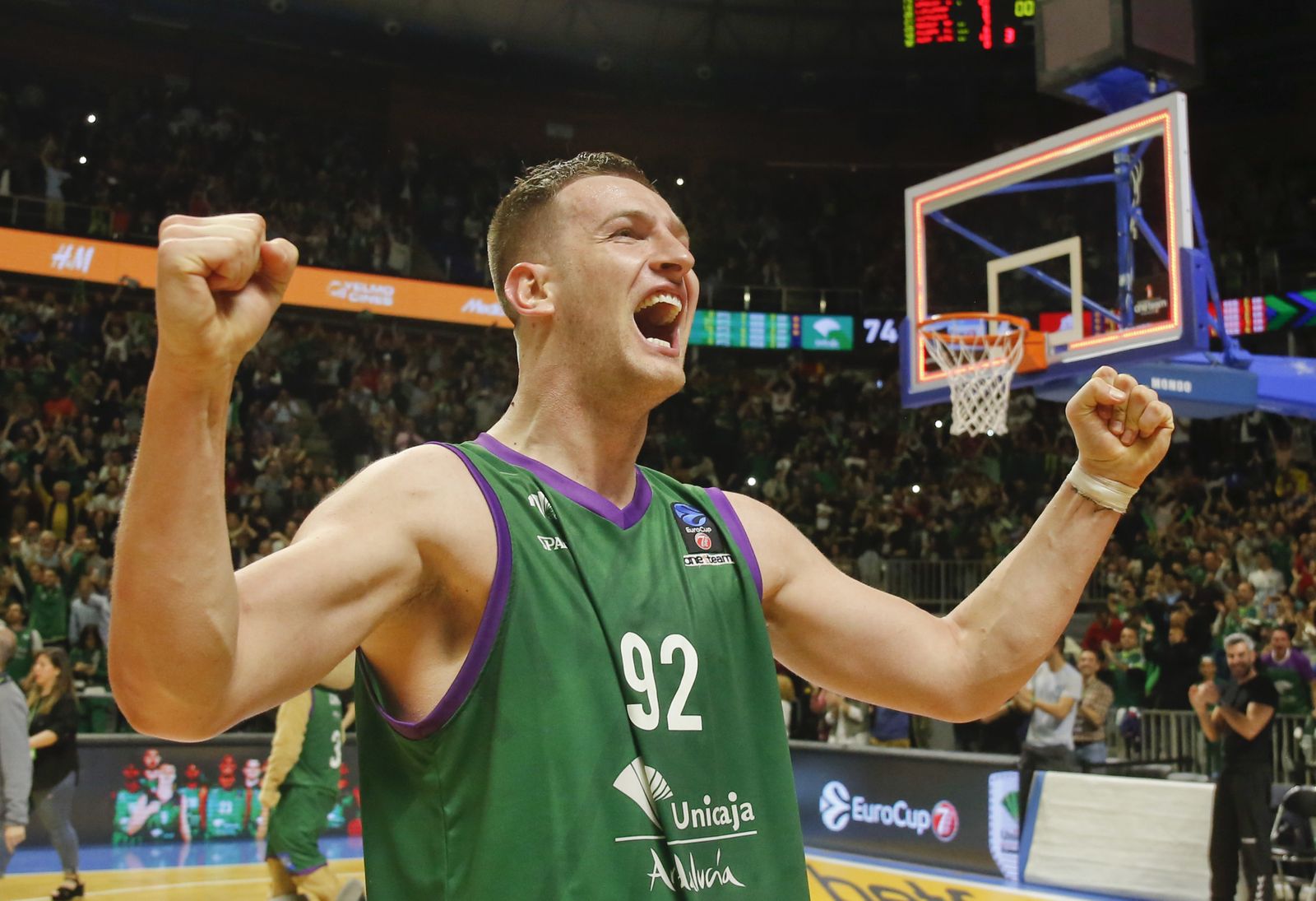 Las imágenes del Unicaja-Lokomotiv