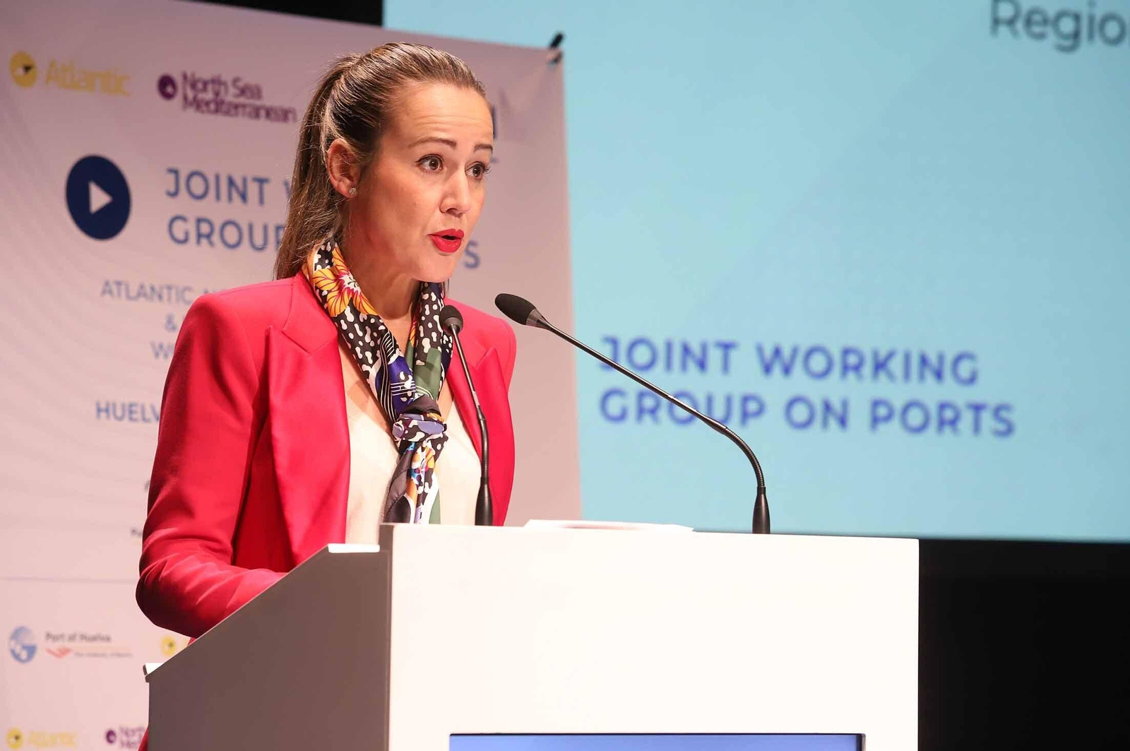 Imágenes de la jornada de los Corredores Europeos Atlántico, Mar del Norte-Mediterráneo y Autopistas del Mar