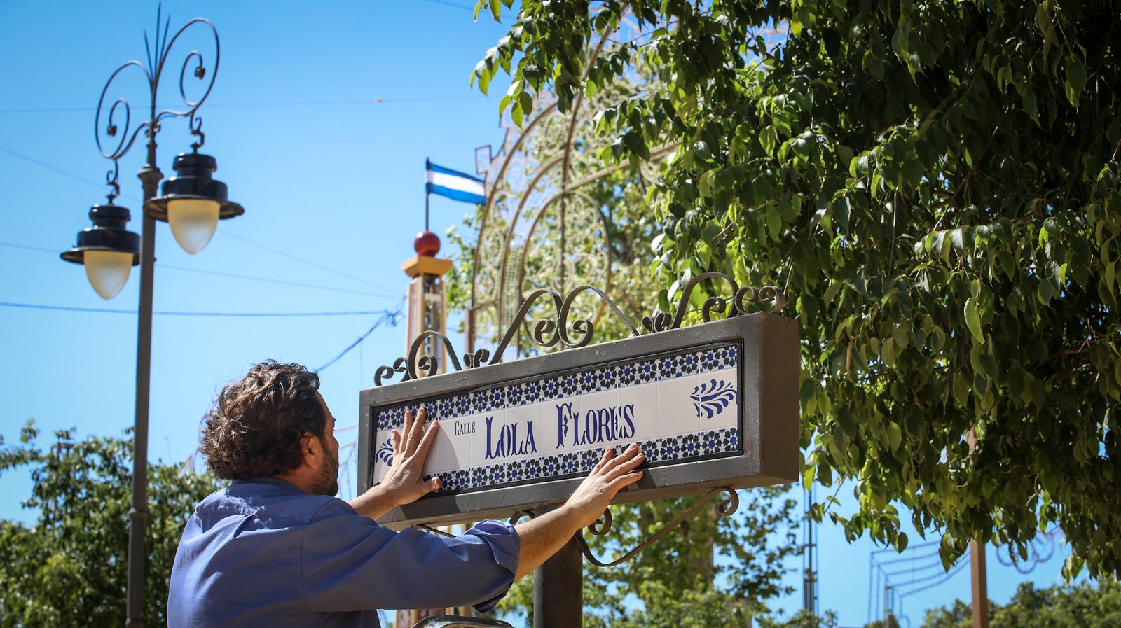 Imágenes de los preparativos para la Feria del Caballo 2024