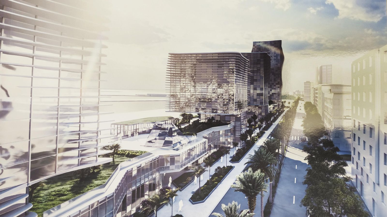 Nueva propuesta para Muelle Heredia. Nueva propuesta para Muelle Heredia.