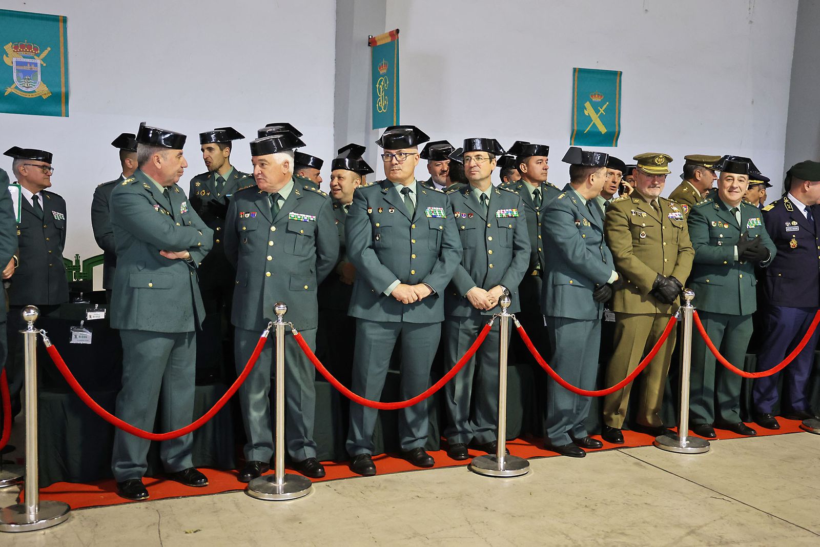 Imágenes de la jura del cargo de Julio Serrano Checa como Jefe de la Comandancia de la Guardia Civil de Huelva