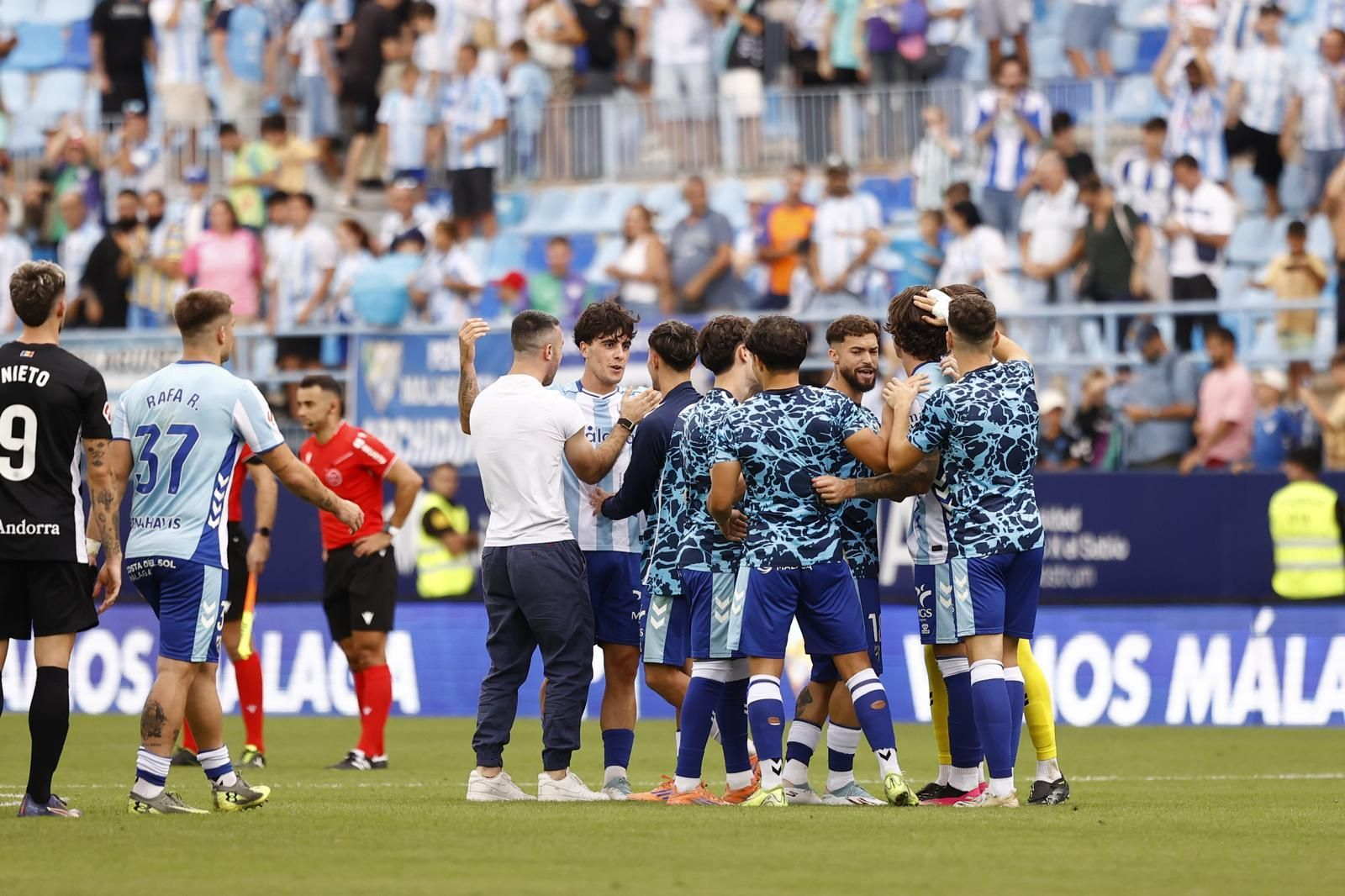 Las fotos del Málaga - Andorra