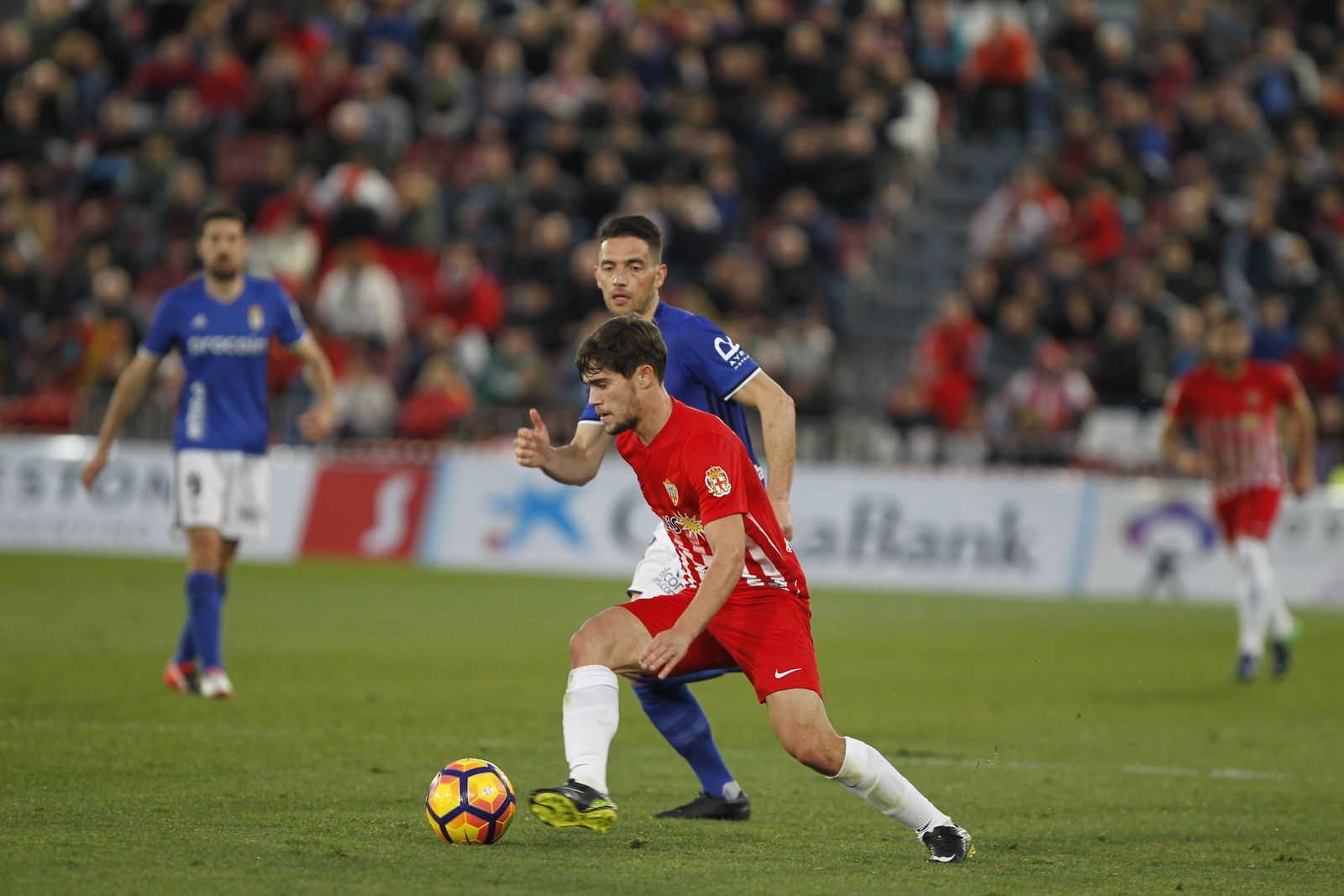 Las imágenes del UD Almería-Real Oviedo