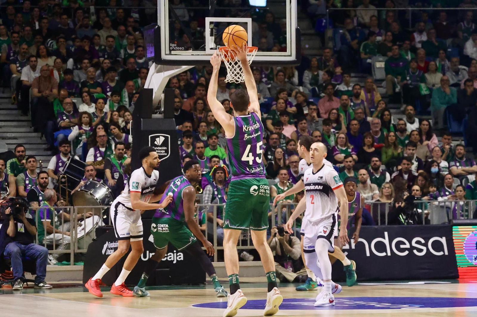 Imagen del Unicaja-Covirán.