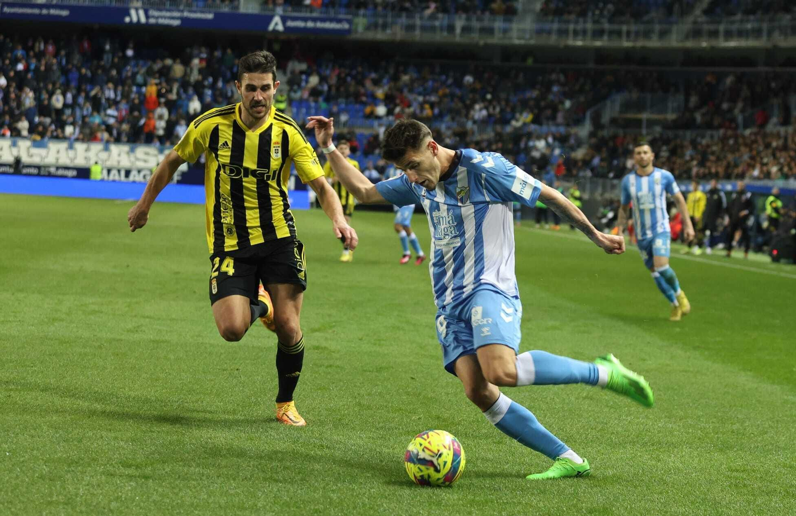 El Málaga CF - Real Oviedo, en fotos