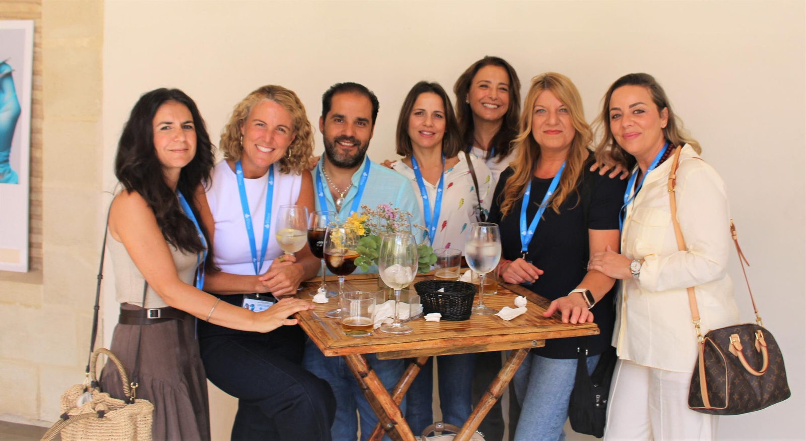 Ambiente en los Claustros.