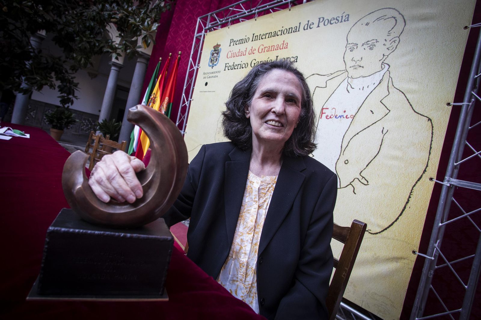 La entrega del Premio Lorca de Poesía a Yolanda Pantín, en imágenes