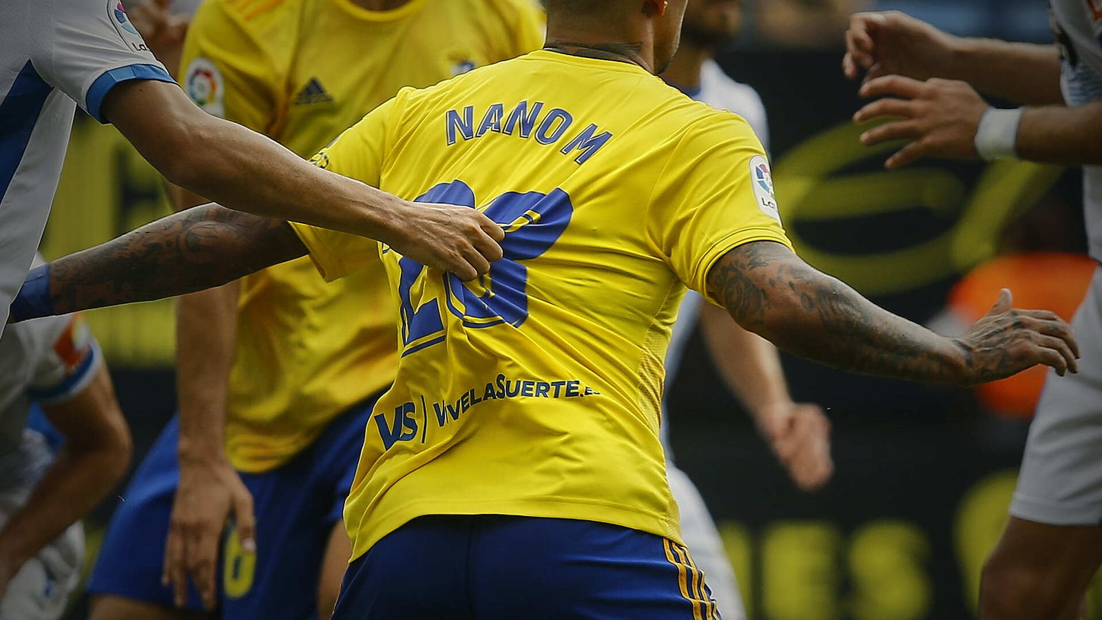 Las fotos del partido Cádiz CF - Deportivo de la Coruña