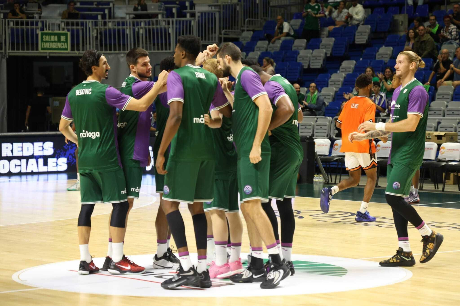 El Unicaja-Le Mans, en fotos