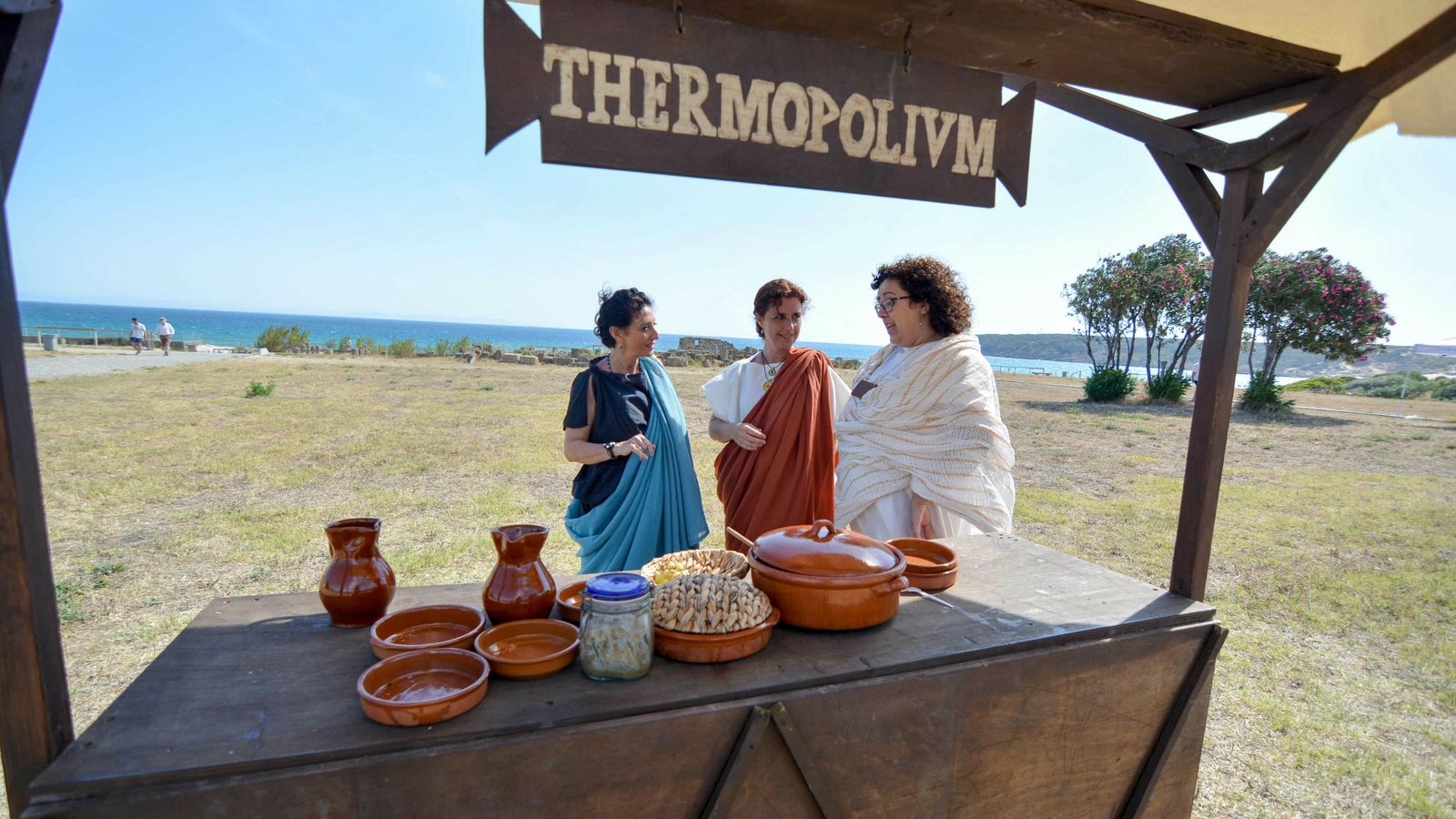 I Jornadas de recreacion historicas  Baelo Romanorum, la Baelo de los romanos.