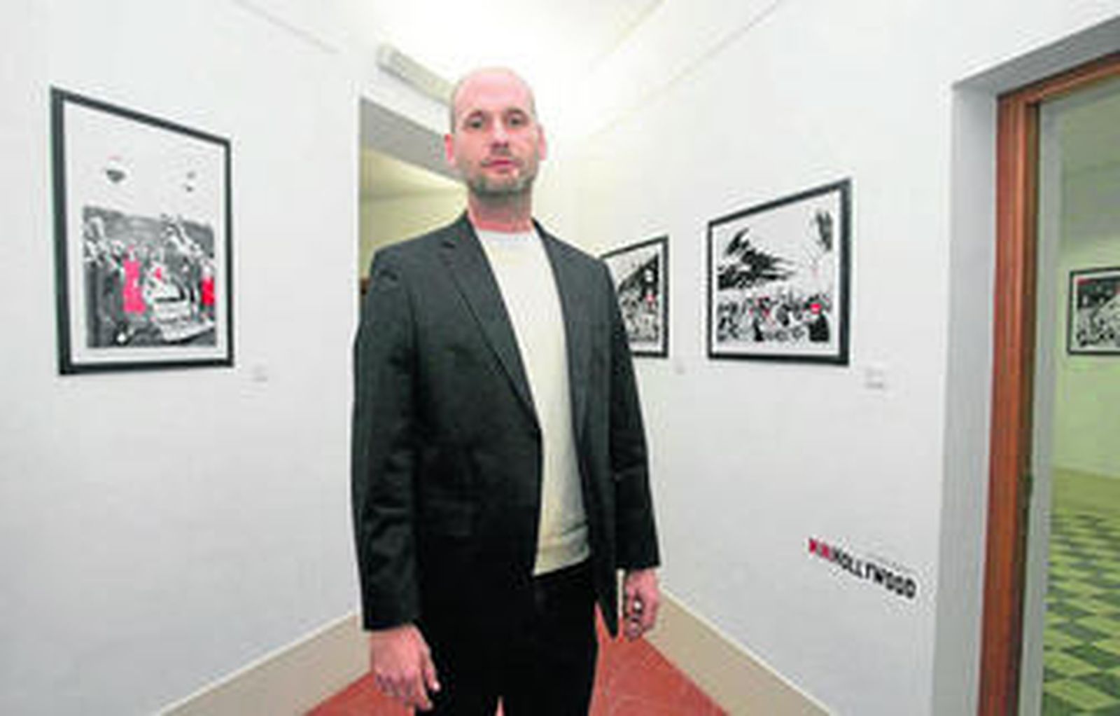 El artista multidisciplinar Charles Bignon.