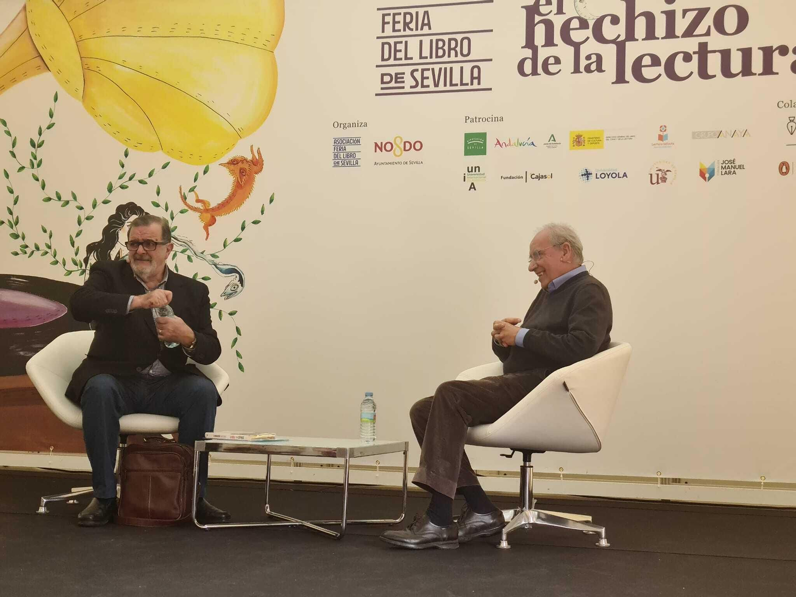 Alfonso Guerra y Borbolla, en la presentación de 'La rosa y las espinas'.