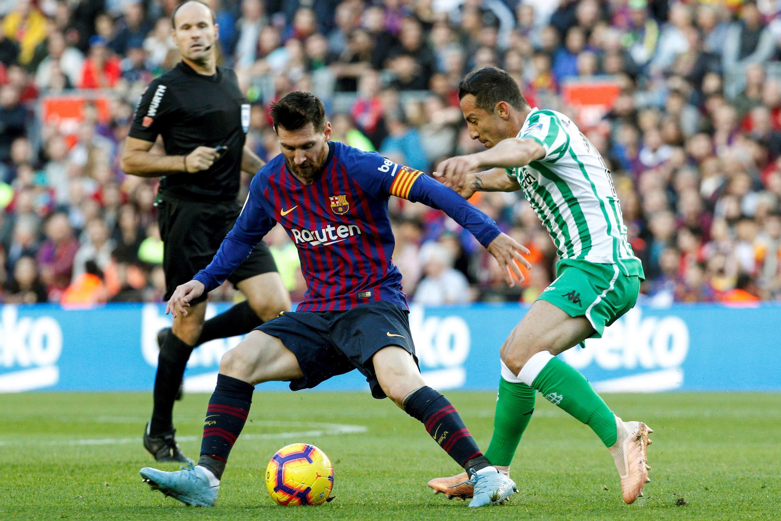 Las imágenes del Barcelona-Betis