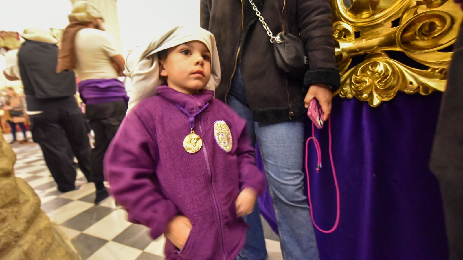 Fotos del Jueves Santo en Tarifa: Jesús Nazareno y María Santisima de la Paz