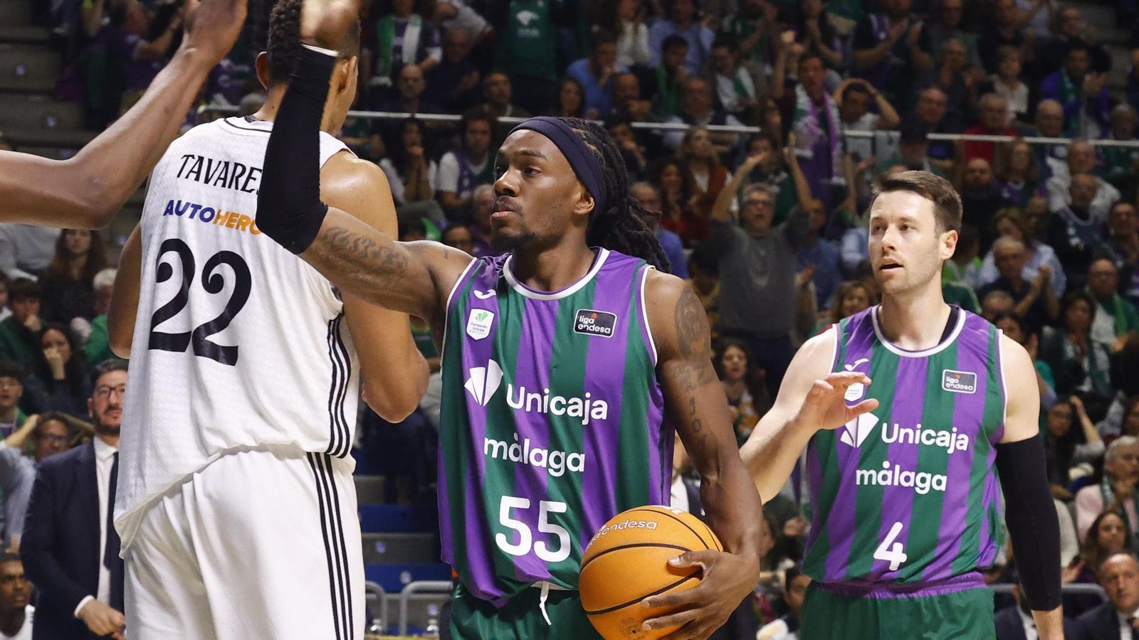 El Unicaja - Real Madrid de Liga Endesa, en fotos